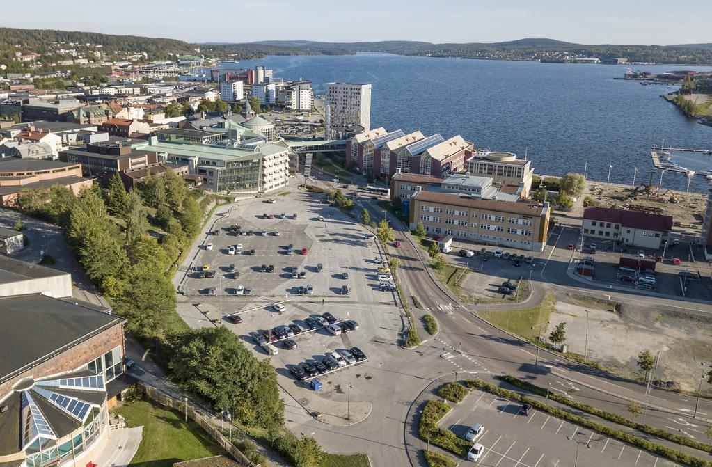 PARADISPARKERINGEN med närhet till allt Från Paradisparkeringen har du nära till allt: centrum