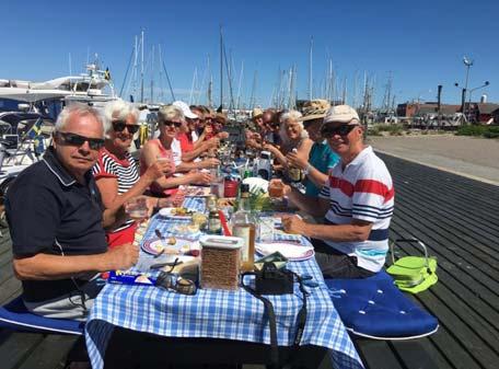 2 Läsö eskader Vi träffades på Donsö hamn 24/5 avgick omedelbart till Läsö.