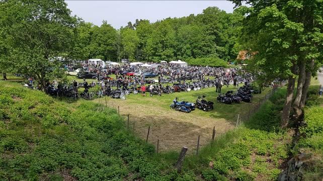 Grace 9 Juni Under eftermiddagen samlas deltagarna vid Notholmen vid Tyresö slott.