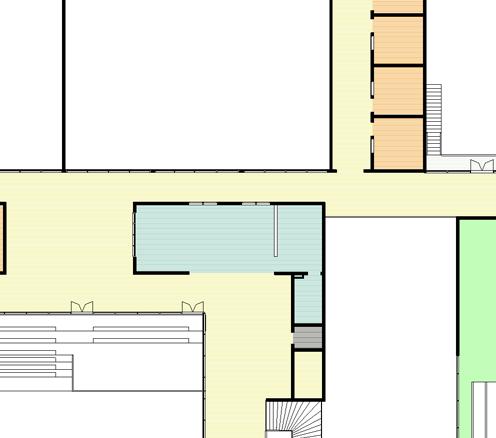 32 m² Hörsal 28 m² WC 6 m² Umgängesrum Konferens Installtion Städ Café 2