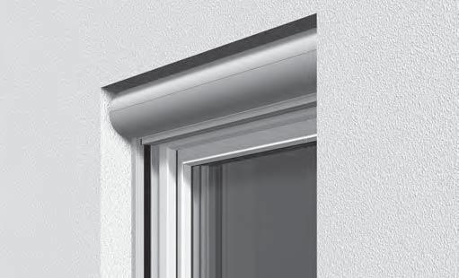 Utrustning Fönstermarkiser med blixtlåsstyrning Modell V-FM WAREMA uthusfönstermarkiser (V-FM) är perfekt anpassade för direkt montering under takutsprång eller på fasader.