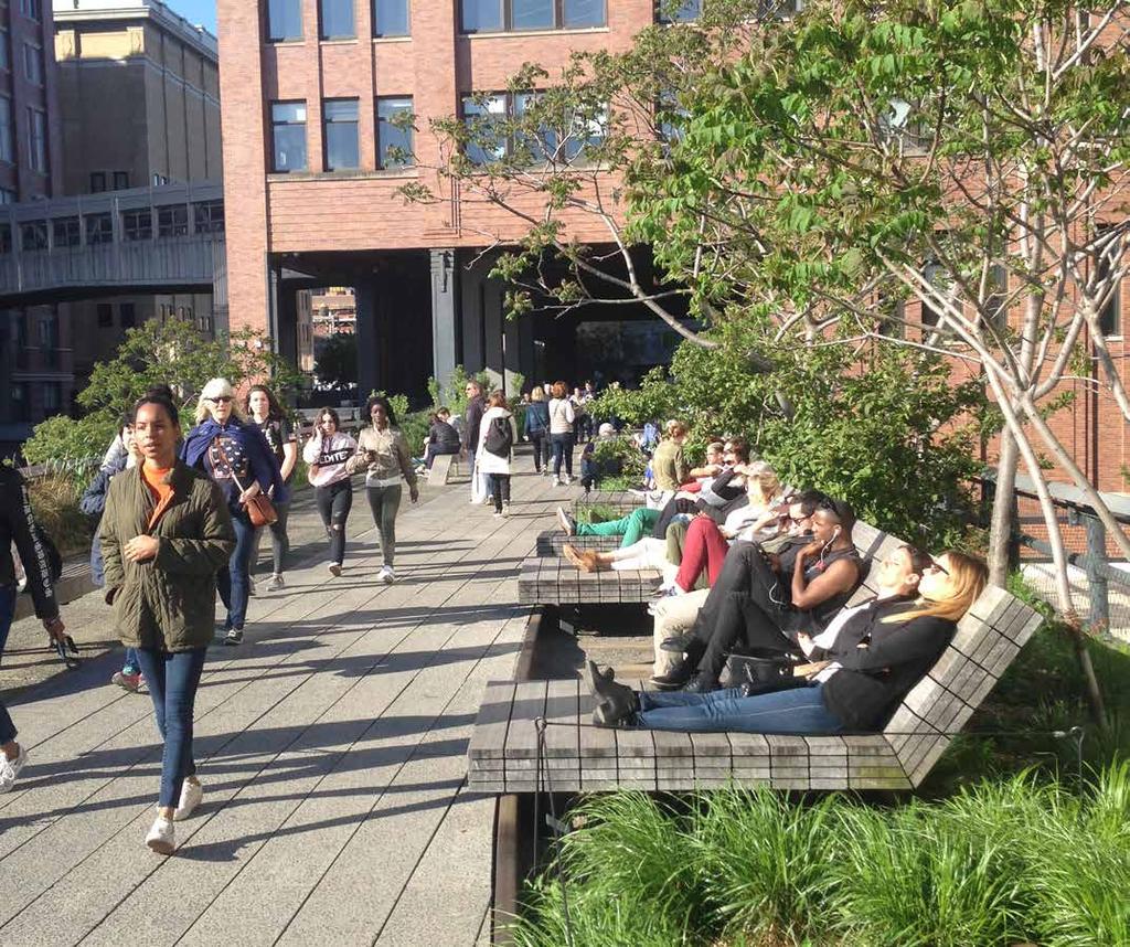 K34 Grönskande stadsmiljö Stadsrum som kännetecknas av grönska och som visuellt ger intryck av en grön stadsbild. Både befintliga och nyanlagda ytor får räknas.