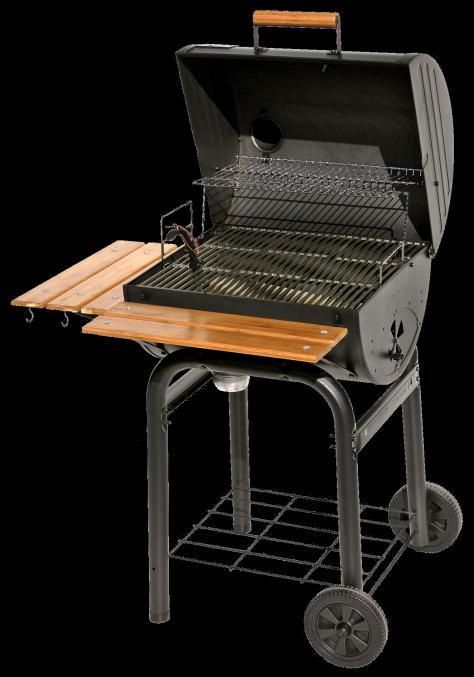Rookie Classic Grill'n Smoke Modell 7430 Grill'n Smoke's medelstora kolgrill har samma ho