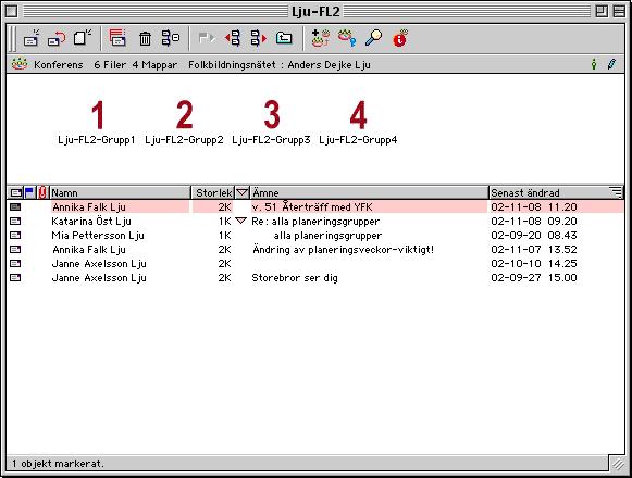Man kan också använde en vanlig Web-läsare som Netscape eller Explorer. Den som har Internetuppkoppling i hemmet kan alltså komma åt e-post och konferenser hemifrån.