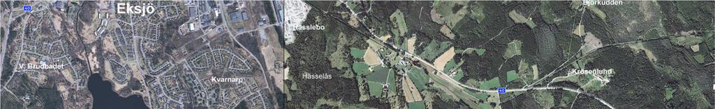 Vägbyggnad Rv 40 Trafikverket planerar att bygga förbifart förbi Eksjö med byggstart 2024, det finns en planerad sk Vägkorridor som ligger söder om fastigheten. Mer information finns på https://www.
