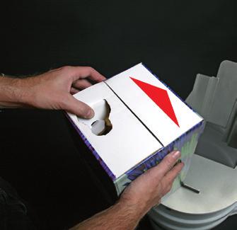 Bag-in-box WashEye Bag-in-box system är ett användarvänligt system för att på ett bekvämt och smidigt