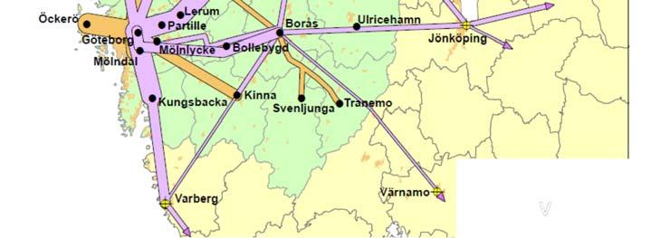 Utpekade prioriterade stråk föreslås ligga fast och bara justeras om vi tydligt ser att samhällsutvecklingen sedan förra programmet kräver omprioritering.