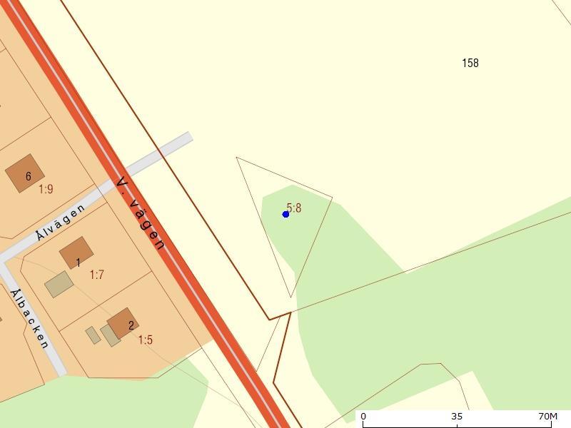 OBJEKTET Värderingsobjektet utgörs av ca 809 m² obebyggd industrimark i Bergsåker, beläget inom del av området för fd sågverket i Bergsåker.