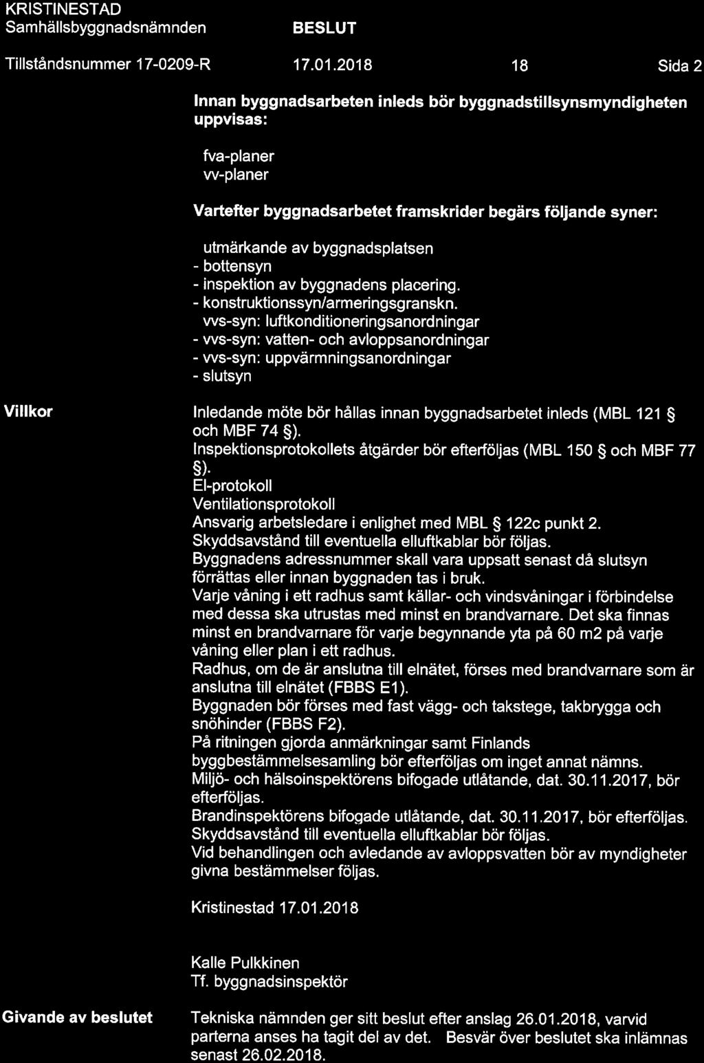 18, SMH17 17.1.2018 17:00 / Pykälän