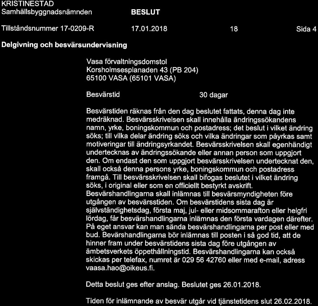 18, SMH17 17.1.2018 17:00 / Pykälän
