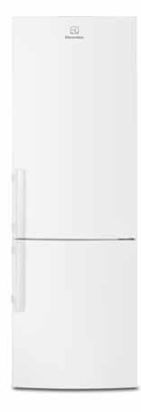 FreeStore luftfuktare, TasteGuard luftfilter EN3441JOX Kyl/Frys, A+, Rostfri, Totalt 318  med auto återställning, 3 transparenta frysbackar Frysdel: 63 liter, FrostFree, Snabbinfrysning med auto