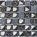 Pris: 450:-/kvm MÖNSTER KARIN MATERIAL: GRANITKERAMIK 150x150x9,5 mm, Grå 125114 Pris: 450:-/kvm
