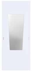 VISTA TRIO LINEAR Vit melamin med