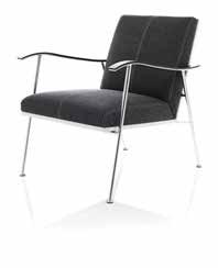 Sahara esign unilla llard 2007 fåtölj 80 79 41 64 Stativ av förkromat eller lackerat Ø18 mm stålrör.