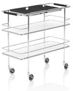 25 3 Hyllplan laminat 3 Hyllplan glas 1 Hyllplan glas + 2 laminat 1 Hyllplan glas + 2 läder 9 486 8 4 9 187 14 428 35 84 - lackerat stativ standardfärg 436 rullbord cargo support 79 39 84 Stativ av