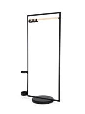 Ram av gerat 28mm lackerat eller förkromat stålrör, bredd 50 alt 75cm.