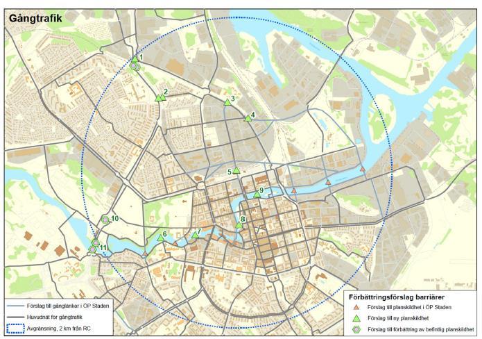 Det är av stor vikt att dessa planskildheter utformas på ett sådant sätt att de blir attraktiva att använda, så att inte effekten blir