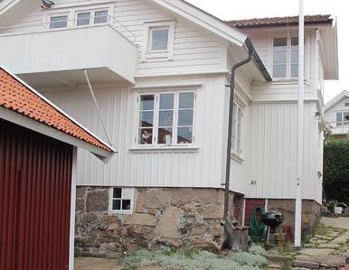 Illustration av befintlig frontespis med entré från norr.