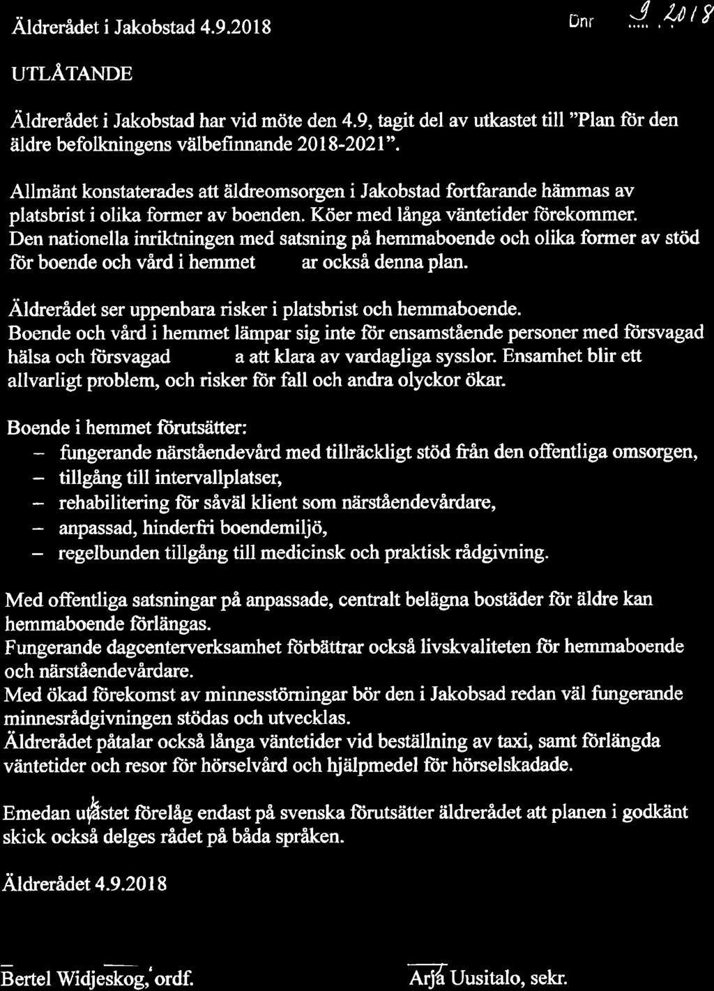 Stadsstyrelsen 14.01.