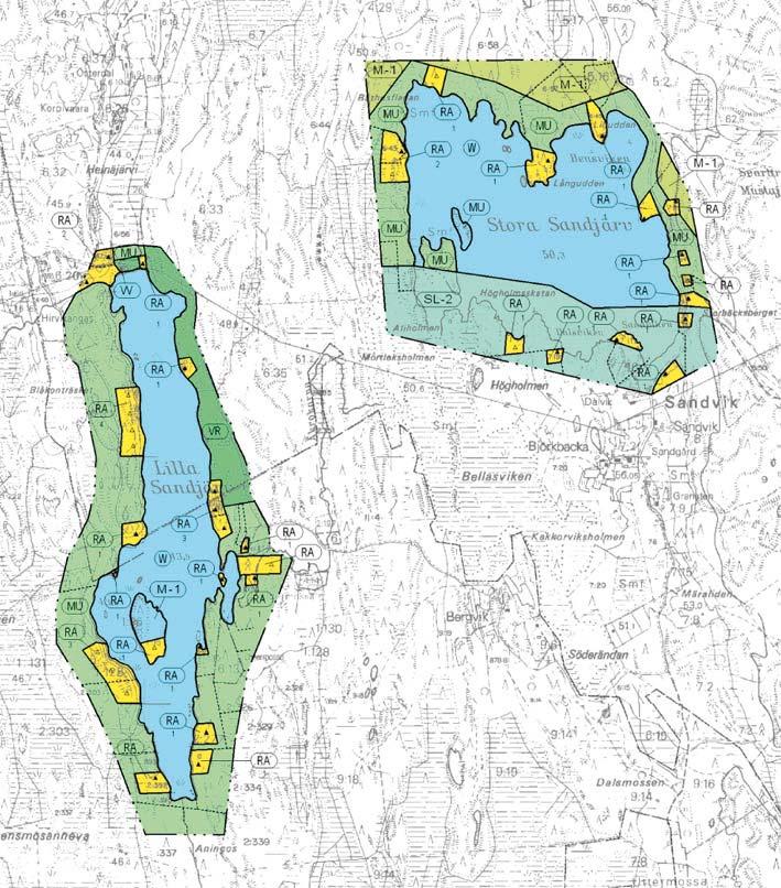 Utdrag ur Kristinestads strandgeneralplan. 2.2.12.4 Detaljplan För planområdet finns ingen gällande eller anhängig detaljplan. 2.2.12.5 Byggnadsordning Stadsfullmäktige godkände Kristinestads byggnadsordning 21.