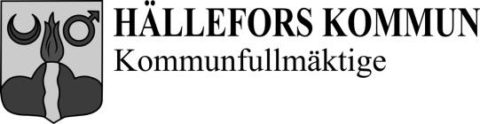 1(70) Plats och tid Folkets Hus, Hällefors, kl. 13.00-16.