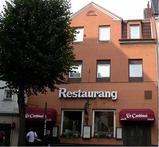 Brandteknisk riskvärdering av restaurang och nattklubb Le Cardinal Handledare: Bjarne