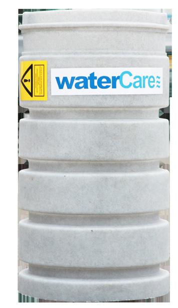 WaterCare rekommenderar att även rördragningen i brunnen förlängs.