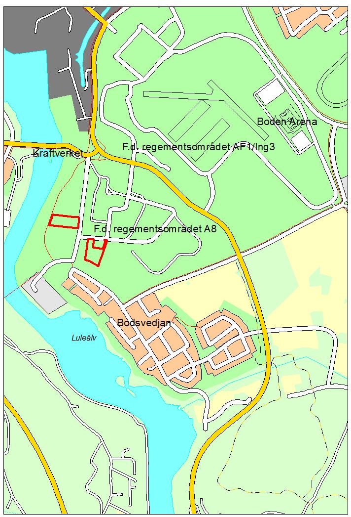 Till aktuellt planområde finns en bra utbyggd infrastruktur och föreslagna markanvändningar bedöms lämpliga då de passar bra in med övriga fastigheters markanvändningar i området.