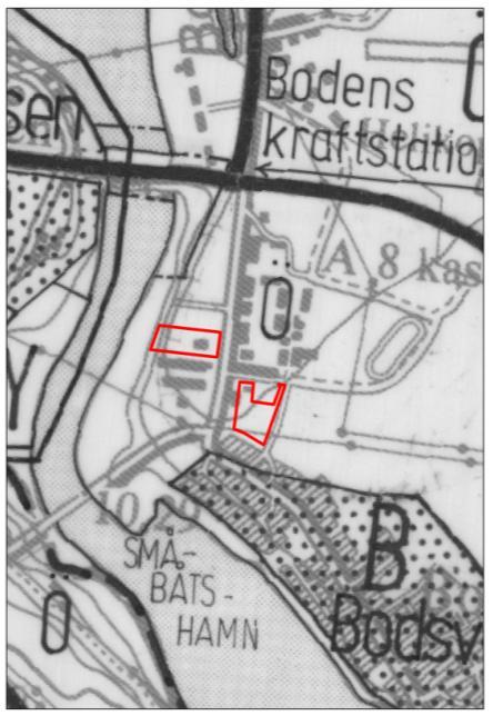 6. TIDIGARE STÄLLNINGSTAGANDE Fördjupad översiktsplan I kommunens fördjupade översiktplan från 1990 är aktuellt planområde föreslaget för militärt ändamål [Ö].