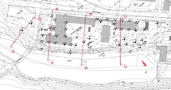 (1) Teknisk PM Geoteknik 17--3 Uppdragsnummer Handläggare Status 13-171 JBm/JBn 5 STABILITET 5.1 Allmänt Stabiliteten har initialt kontrollerats i fyra beräkningssektioner utmed Svartåns strandlinje.