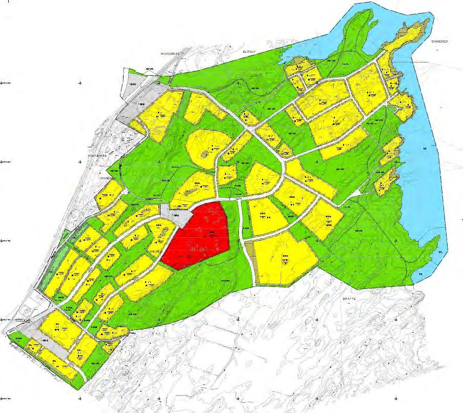 10 DETALJPLAN SKAVEN OCH DEL AV ÖXNERED 3 Planförslag Vänersborgs kommun planerar att ta fram en ny detaljplan för Skaven och del av Öxnered för att möjliggöra exploatering av bostäder,