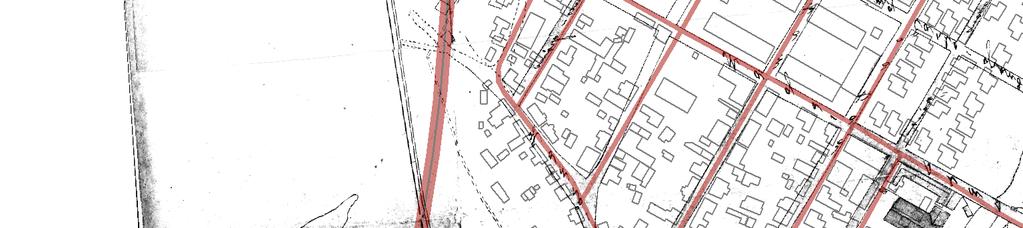 ± Pelletsmagasin Anläggning A1 Göl 0 25 50 100 Meter Figur 12. Karta från slutet av 1800-talet rektifierad mot dagens fastighetskarta (Stora Ensos arkiv).
