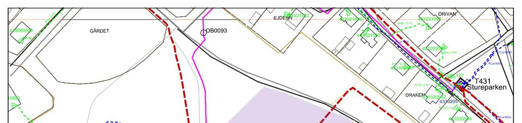 El och fiber kombinera utjämning av höga flöden, rening av vatten från närsalter och andra föroreningar, ökad biologisk mångfald och en tilltalande park-/grönmiljö kring den nya bebyggelsen.