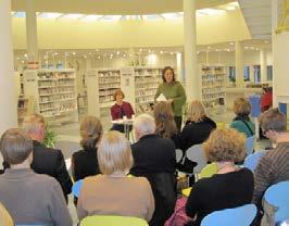 fredsinstitut på Åland på ett seminarium i Mariehamns stadsbibliotek.