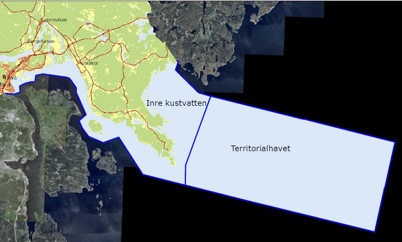 Vattenanvändning 8 Kommunens syn på framtida vattenanvändning i havet I Plan- och bygglagen anges att kommunen i översiktsplanen ska redovisa sin syn på vattenanvändningen i havet, längs kusten och