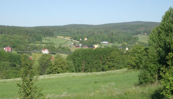 inom områden som pekats som lämpliga för landsbygdsutveckling i strandnära lägen. Förslag på sådana områden redovisas i detta kapitel. Utblick över Laggarberg.