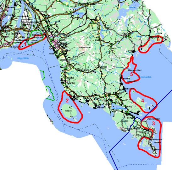Dessutom utgör de viktiga rastplatser för flyttande fågel. Regionen hyser relativt få grunda områden, vilket gör de som finns än mer skyddsvärda.