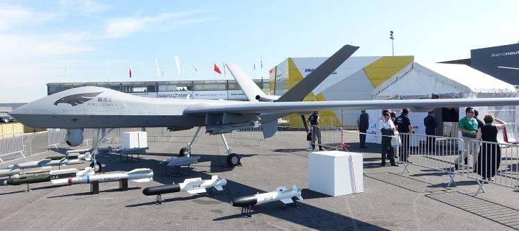 Wing Loong II, som flög för första gången i mars 2017, är en vidareutveckling av Wing Loong I som funnits på marknaden i några år och som exporterats till bland annat Saudiarabien, Egypten och