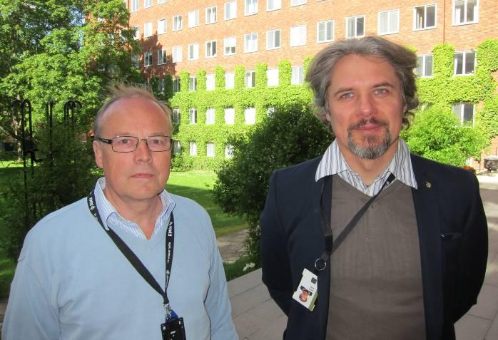 Intervju Carl Fischerström FoU-ansvarig inom ledningssystemområdet vid FMV. Adam Narel Chefsingenjör för system och flygsäkerhet på SPL Led vid FMV.