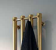 rosendal Integrerade krokar ger enkel upphängning och snabb torkning. Vår mest uppskattade handdukstork heter Rosendal.