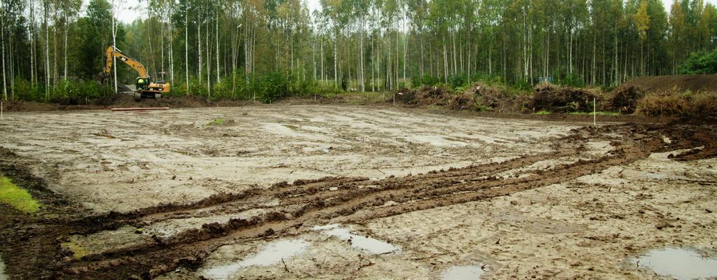 Foto: Emil Tjärnström Tillämpning av dagvattenstrategin Arbetet med implementering av dagvattenstrategin i planeringsprocessens olika styrdokument har påbörjats.
