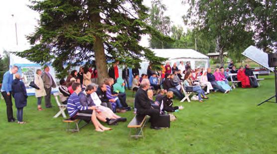 Allmän information Mötesplats: Övermark kyrka om inte annat anges. Festkansli: i församlingshemmet. Ljudansvarig: Lasses Ljudtjänst, tfn 050 559 6331. Skötrum: i församlingshemmet och utanför kyrkan.