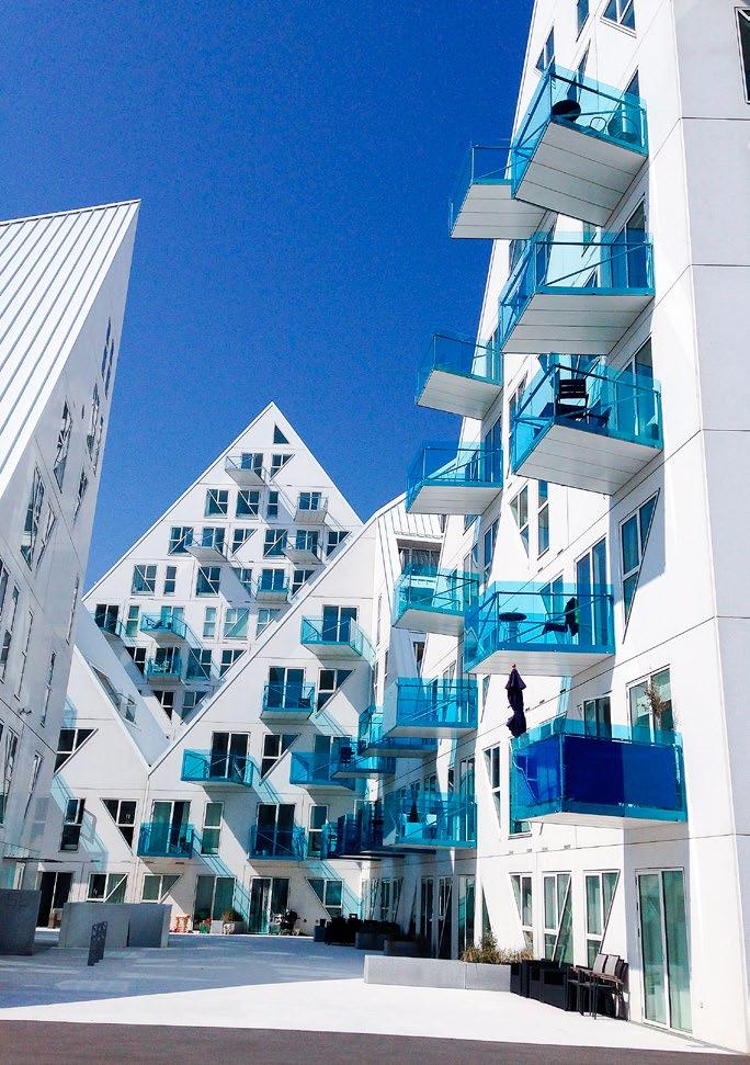 THE DANISH MARKET Isbjerget is a residential building in the Aarhus Docklands neighborhood in Aarhus, Denmark.