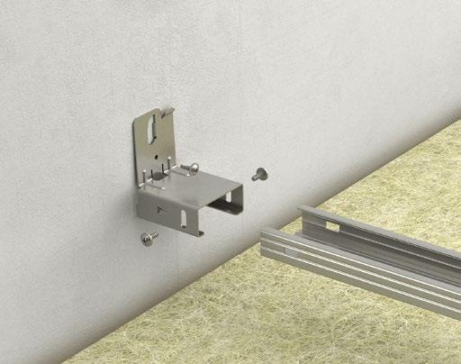 Nedhållningsramen placeras symmetriskt i 1200 x 1200 modulen.