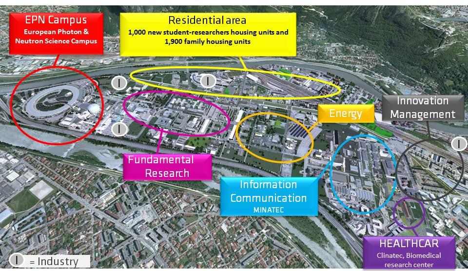 GIANT Innovation Campus Grenoble (Grenoble Innovation for Advanced New Technologies) http://www.giant-grenoble.