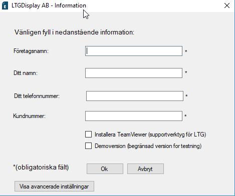 SQL2014 installeras och konfigureras tillsammans med EasyDisplay 8 och tillhörande databastabeller.