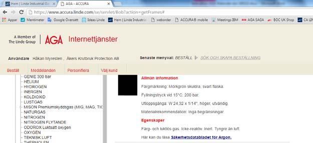 Scrolla ned så ser du alla produkter som finns i gruppen Argon.