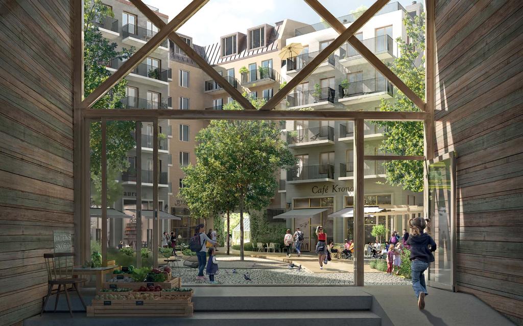 SPIRA SKANSTORGET Gårdsperspektiv 5