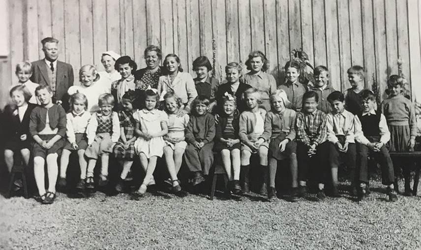 V259 Tvärförbindelse Södertörn TSK01 Framtagande av Vägplan Utredning, Lissma skola - antikvarisk utredning Kulturmiljö Ursprungsritning till skolhus vid Lissma och Balingsta.
