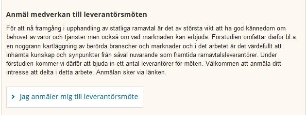 Förstudier dialog med